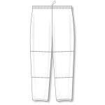 Athletic Knit BA1371-000 League Baseball Pants - White - Front