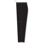 Athletic Knit BA1371-001 League Baseball Pants - Black - Left