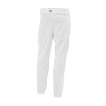 Athletic Knit BA1380-000 Pro Baseball Pants - White - Rear