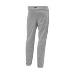 Athletic Knit BA1380-012 Pro Baseball Pants - Grey - Rear