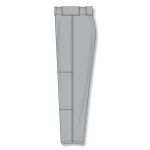 Athletic Knit BA1380-012 Pro Baseball Pants - Grey - Left