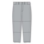 Athletic Knit BA1380-012 Pro Baseball Pants - Grey - Front
