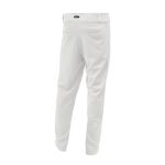 Athletic Knit BA1390-000 Pro Baseball Pants - White - Rear