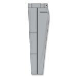 Athletic Knit BA1391-822 Pro Baseball Pants - Grey/Black - Left