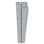 Athletic Knit BA1391-826 Pro Baseball Pants - Grey/Navy - Left