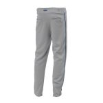 Athletic Knit BA1391-827 Pro Baseball Pants - Grey/Royal - Rear