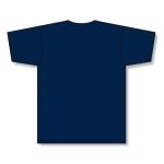 Athletic Knit BA1800-004 Pullover Baseball Jersey - Navy - Rear