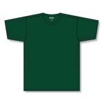 Athletic Knit BA1800-029 Pullover Baseball Jersey - Dark Green - Front