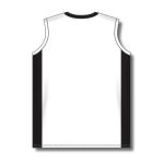 Athletic Knit BA601L-222 Women's Baseball Jersey - White/Black - Rear