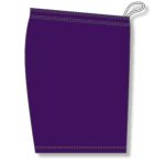 Athletic Knit BAS1300-010 Baseball Shorts - Purple - Right