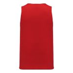 Athletic Knit BR1105-208 League Basketball Jersey - Red/White - Rear