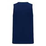 Athletic Knit BR1105-216 League Basketball Jersey - Navy/White - Rear