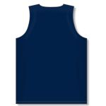 Athletic Knit BR1105-216 League Basketball Jersey - Navy/White - Rear