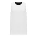 Athletic Knit BR1105-221 League Basketball Jersey - Black/White - Rear