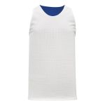 Athletic Knit BR1302-206 League Basketball Jersey - Royal/White - Rear
