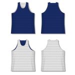 Athletic Knit BR1302-216 League Basketball Jersey - Navy/White - All