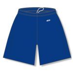 Athletic Knit BS1700-002 Basketball Shorts - Royal - Front
