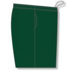 Athletic Knit BS1700-029 Basketball Shorts - Dark Green - Right