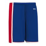 Athletic Knit BS1735-333 Pro Basketball Shorts - Royal/Red/White - Rear