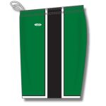 Athletic Knit BS1735-440 Pro Basketball Shorts - Kelly/Black/White - Left