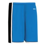 Athletic Knit BS1735-444 Pro Basketball Shorts - Pro Blue/Black/White - Rear