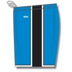 Athletic Knit BS1735-444 Pro Basketball Shorts - Pro Blue/Black/White - Left