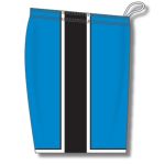 Athletic Knit BS1735-444 Pro Basketball Shorts - Pro Blue/Black/White - Right