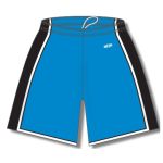 Athletic Knit BS1735-444 Pro Basketball Shorts - Pro Blue/Black/White - Front