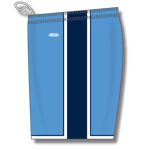 Athletic Knit BS1735-475 Pro Basketball Shorts - Sky/Navy/White - Left