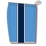 Athletic Knit BS1735-475 Pro Basketball Shorts - Sky/Navy/White - Right