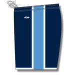 Athletic Knit BS1735-761 Pro Basketball Shorts - Navy/Sky/White - Left