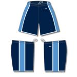 Athletic Knit BS1735-761 Pro Basketball Shorts - Navy/Sky/White - Full
