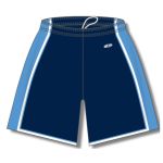 Athletic Knit BS1735-761 Pro Basketball Shorts - Navy/Sky/White - Front