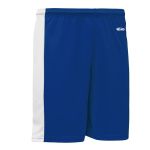 Athletic Knit BS9145-206 Pro Basketball Shorts - Royal/White - Rear
