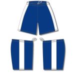 Athletic Knit BS9145-206 Pro Basketball Shorts - Royal/White - Full