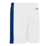 Athletic Knit BS9145-207 Pro Basketball Shorts - White/Royal - Rear