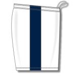 Athletic Knit BS9145-217 Pro Basketball Shorts - White/Navy - Right