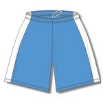 Athletic Knit BS9145-227 Pro Basketball Shorts - Sky/White - Front