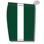 Athletic Knit BS9145-260 Pro Basketball Shorts - Dark Green/White - Right
