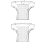 Athletic Knit F810-000 Pro Football Jersey - White - Full