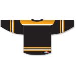 Athletic Knit H550B-BOS396B Pro Hockey Jersey - 2017 Boston Black - Rear