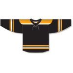 Athletic Knit H550B-BOS396B Pro Hockey Jersey - 2017 Boston Black - Front