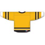 Athletic Knit H550B-BOS554B Pro Hockey Jersey - 2021 Boston Reverse Retro Tuscan Gold - Rear