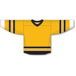 Athletic Knit H550B-BOS554B Pro Hockey Jersey - 2021 Boston Reverse Retro Tuscan Gold - Front