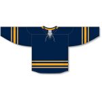 Athletic Knit H550B-BUF692B Pro Hockey Jersey - 2017 Buffalo Navy - Front