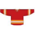 Athletic Knit H550B-CAL388B Pro Hockey Jersey - 2019 Calgary Red - Front