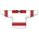Athletic Knit H550B-CAR533B Pro Hockey Jersey - 2017 Carolina White - Front