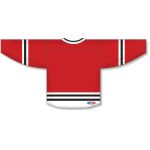 Athletic Knit H550B-CHI494B Pro Hockey Jersey - 2017 Chicago Red - Rear