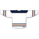 Athletic Knit H550B-EDM371B Pro Hockey Jersey - 2017 Edmonton White - Rear