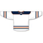 Athletic Knit H550B-EDM371B Pro Hockey Jersey - 2017 Edmonton White - Front